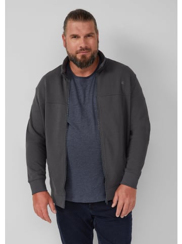 s.Oliver Sweatshirt Jacke in 9581_schiefergrau