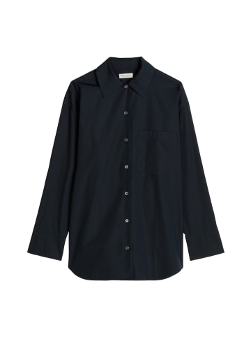 Marc O'Polo Boyfriend-Bluse relaxed in Thunder Blue