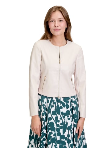 Vera Mont Blazer-Jacke mit Reißverschluss in Crystal Gray