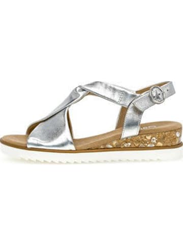 Gabor Comfort Damen Sandaletten  in silber