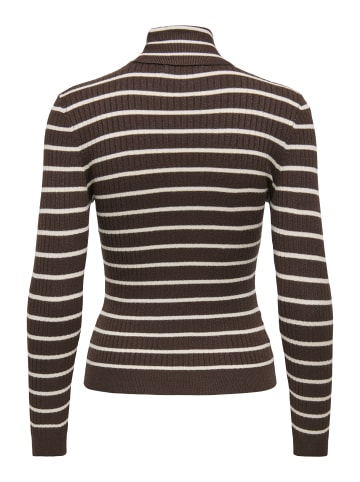 ONLY Strickpullover in Coffee Bean