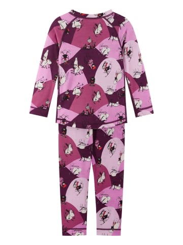 Reima Thermo Set " Funktionsunterwäsche Moomin Trivsam " in Pink