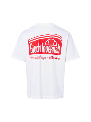 ellesse T-Shirt Suaven in weiß rot