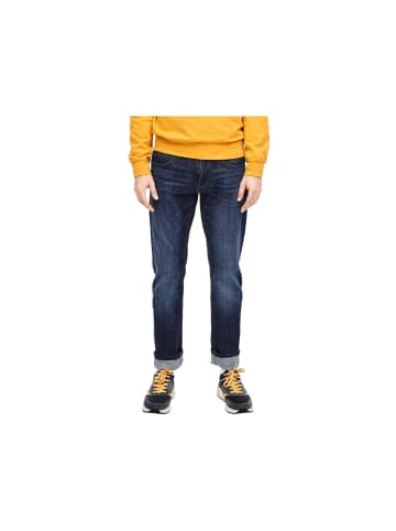 S. Oliver Straight Leg Jeans in blau