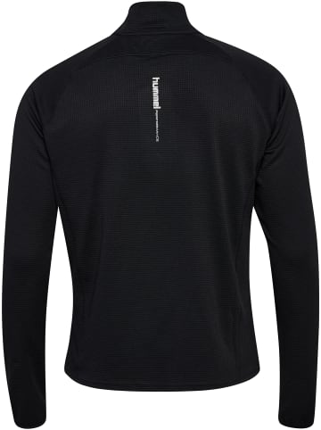 Hummel Halbreißverschluss Sweatshirt Hmlpulse Herren in BLACK