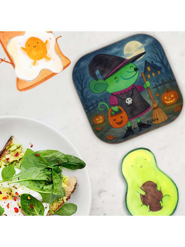 Mr. & Mrs. Panda Tassen Untersetzer Maus Hexe Design ohne Spruch in Weiß