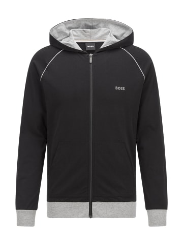 BOSS Sweatjacke in Schwarz