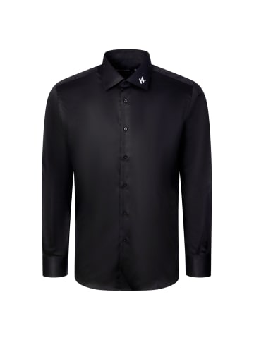 Karl Lagerfeld Langarmhemd 605041 in schwarz