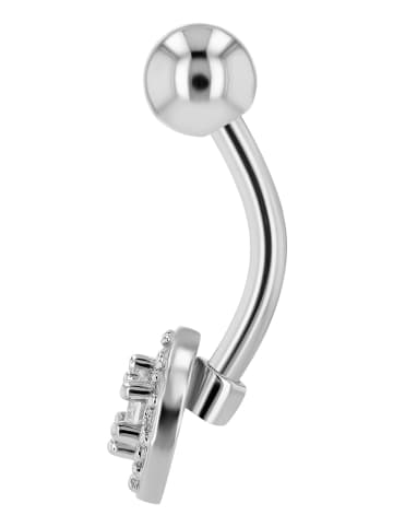 Adeliás Damen Piercing aus Edelstahl in silber