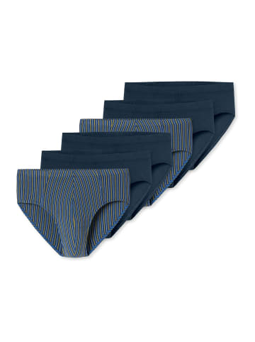 Schiesser Slip 955 Essentials in dunkelblau,grün