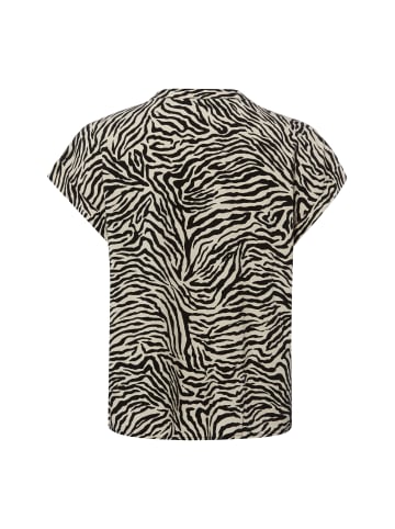 Zero Schlupfbluse in beige schwarz