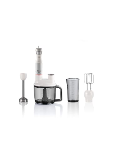 Arzum Arzum 1000W Multi Blender Set Stabmixer Pürierstab Handmixer in Weiß