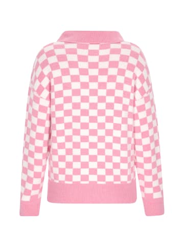 Swirly Women Sweater in Pink