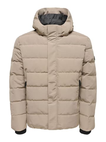 ONLY & SONS Daunenjacke in Desert Taupe 1