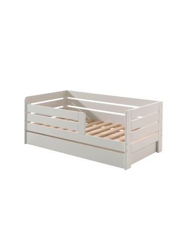 58 aufm Kessel JUNIORBETT Karie 144x56x70 aus Massivholz+MDF in Weiß