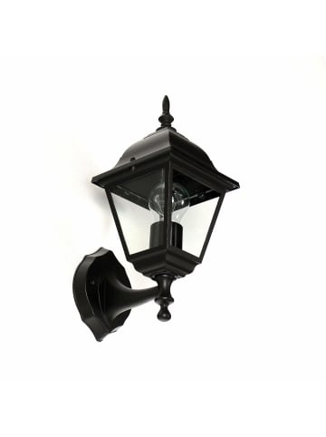 Licht-Erlebnisse Außen Wandlampe (B)15 x (H)34.5 cm in Schwarz