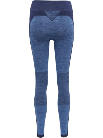 Hummel Leggings Hmlclea Damen in GRANADA SKY/NAVY PEONY MELANGE
