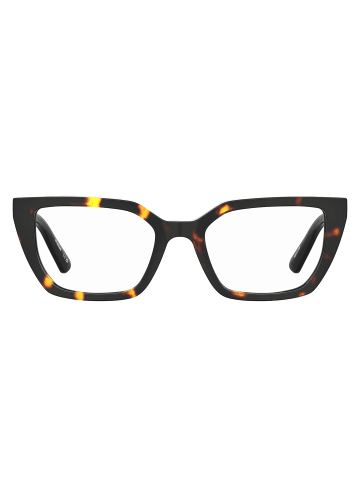 Love Moschino Damen Optische Fassungen Rechteck Braun