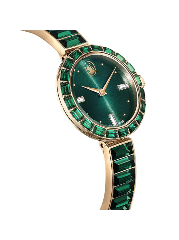 Swarovski Analoguhr für Damen in gold