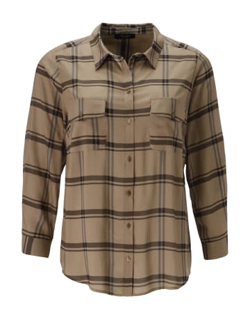 Aniston PLUS Karobluse in beige-kariert