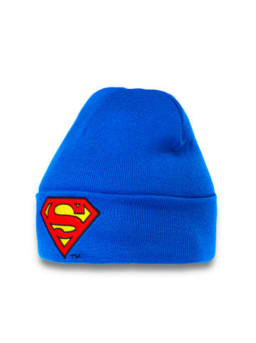 Logoshirt Beanie in blau