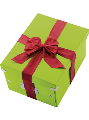 Leitz Ablagebox Click & Store Wow A4 Graukarton grün