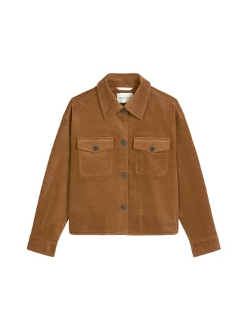 Marc O'Polo Cord-Overshirt boxy in warm brown