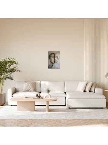 A.S. Création Leinwandbild Canvas Cubistic Couple Beige