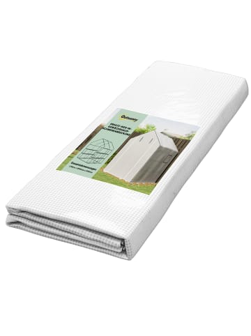 Outsunny Ersatzfolie,140L x 143B x 190H cm,Weiß