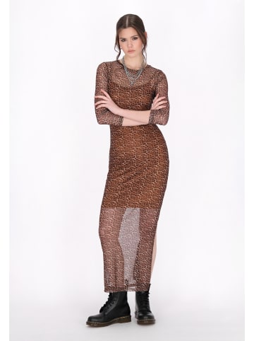 myMo ROCKS Women Dress in brown black