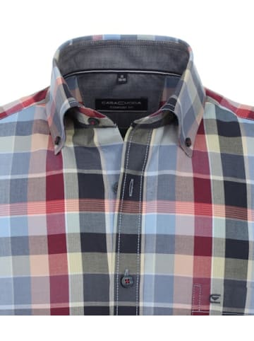 CASAMODA Kurzarm FreizeitHemd für Herren in blau