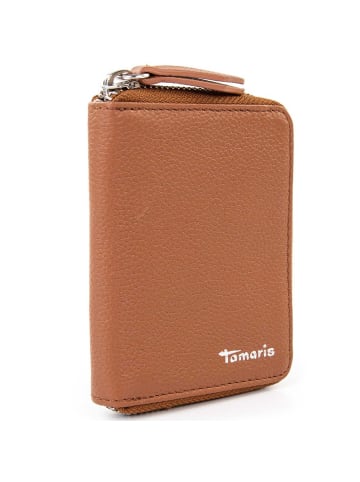 Tamaris Amanda Geldbörse Leder 8,5 cm in cognac