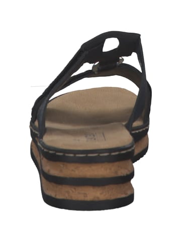 rieker Plateau-Pantoletten in pazifik