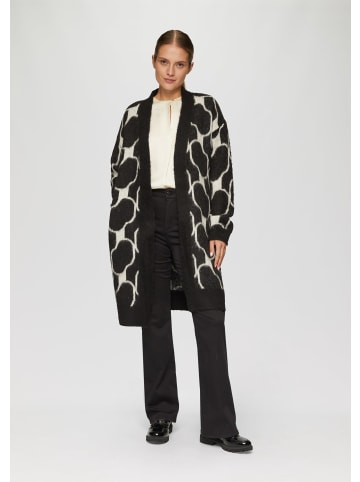 s.Oliver BLACK LABEL Strickjacke langarm in Schwarz
