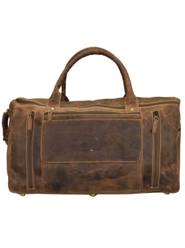 Greenburry Vintage Reisetasche Leder 54 cm braun