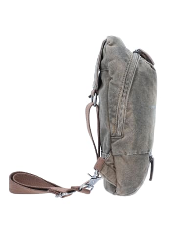 Greenburry Vintage Aviator Umhängetasche 31 cm in khaki