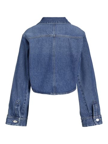 JJXX Overshirt in Medium Blue Denim