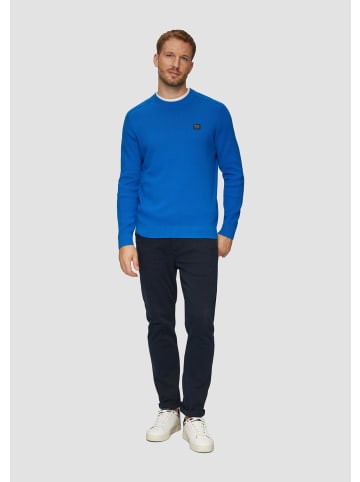 s.Oliver Strickpullover langarm in Blau