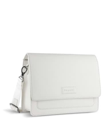 Bugatti Elsa - Schultertasche M 24 cm (black) in weiß