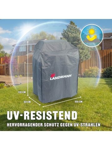 Landmann Wetterschutzhaube 15720 Premium 55x117x90cm grau grau