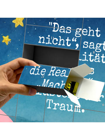 Mr. & Mrs. Panda Befüllbarer Adventskalender Schwein Glück Desig... in Weiß