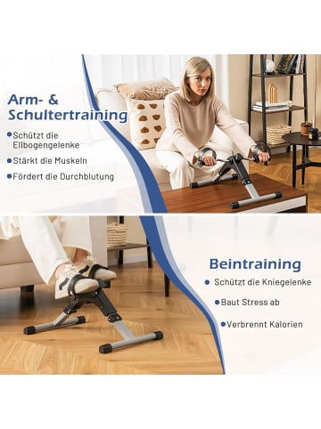 COSTWAY Pedaltrainer Arm und Beintrainer in Schwarz