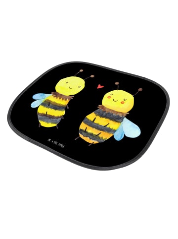 Mr. & Mrs. Panda Sonnenschutz Fürs Auto Biene Verliebt ohne Spruch in Schwarz