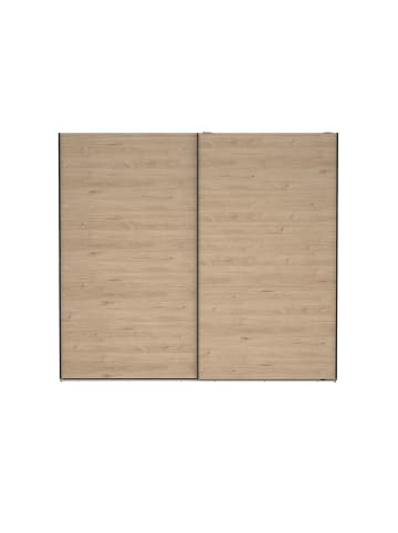 ebuy24 Schiebetürenschrank Como (2-türig) Eiche 244 x 67 cm