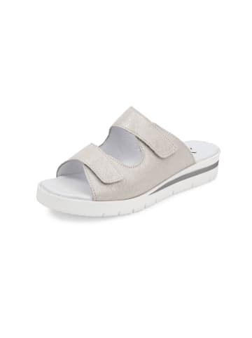 VITAFORM Veloursleder Pantoletten in offwhite