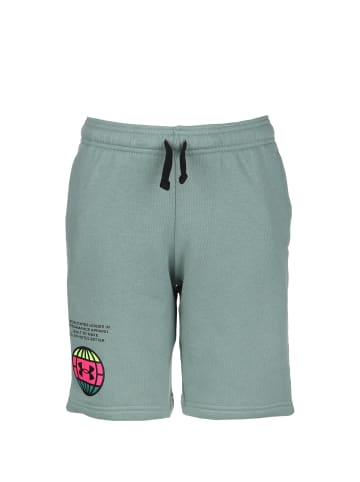 Under Armour Shorts Rival Fleece ANAML in grün