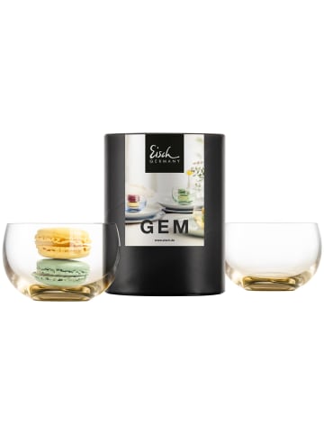 Eisch 2er Set Dessertschalen Gem ø 9,2 cm in Amber
