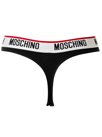 Moschino String 2er Pack in Schwarz