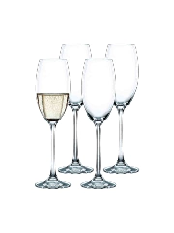 Nachtmann 4er Set Champagnergläser Vivendi 272 ml in transparent