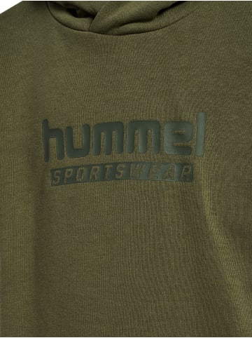 Hummel Kapuzenpullover Hmljr Base Kinder in WINTER MOSS